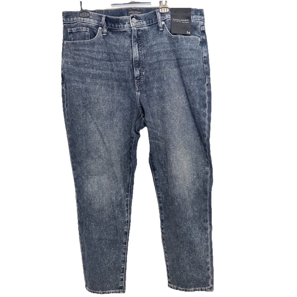 Men's NWT Banana‎ Republic High Rise Slim Ankle Length Jeans 34